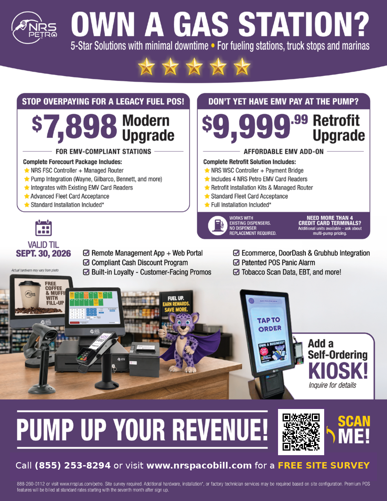 NRS Petro gas station solutions flyer